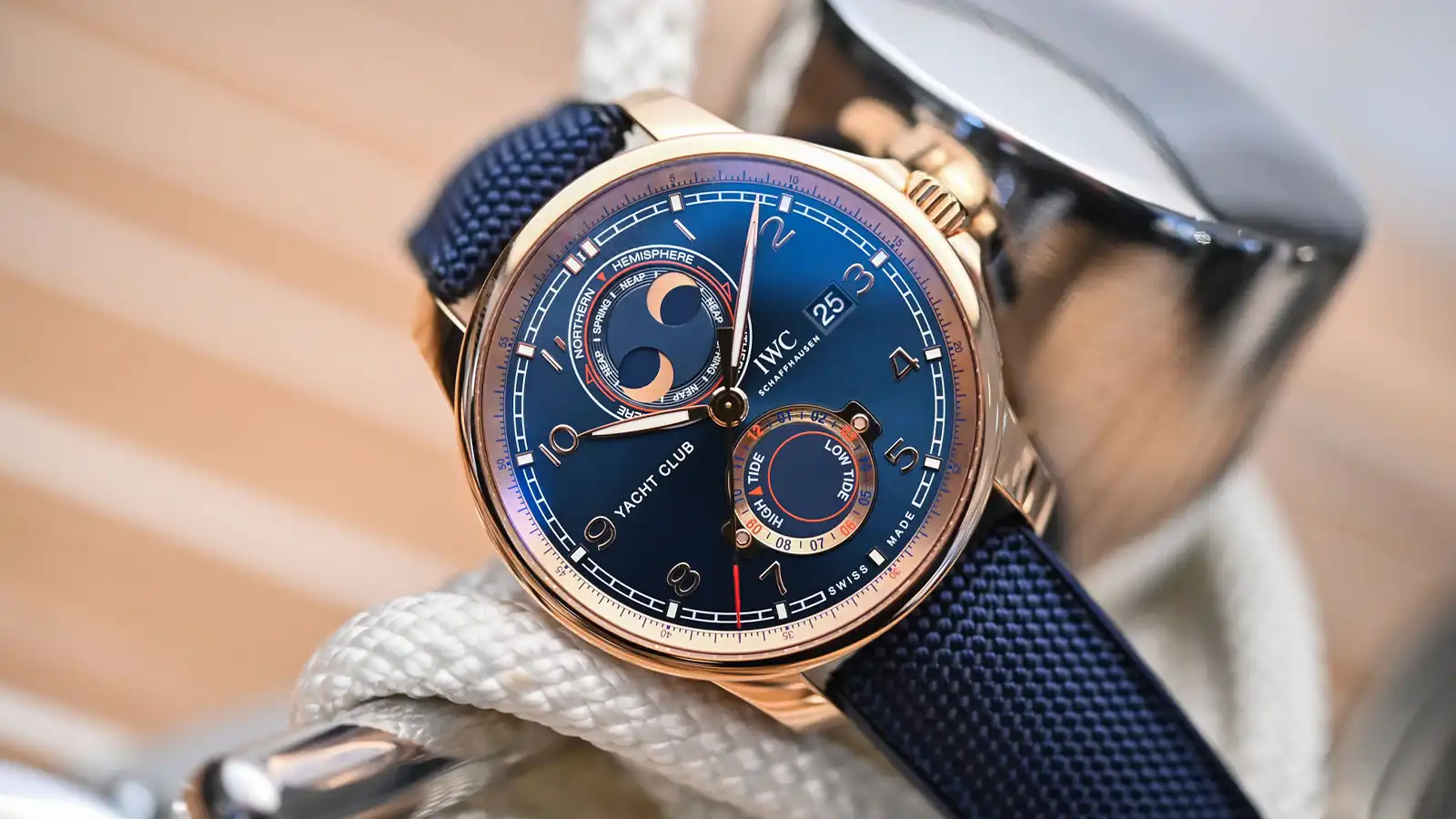  IWC Schaffhausen Portugieser Yacht Club Moon & Tide