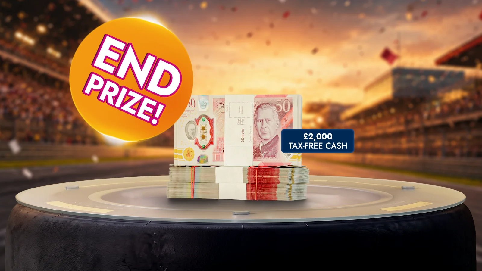   Fresh Drop! Start Your Engines - The BOTB Grand Prix Instant Wins for 99p!