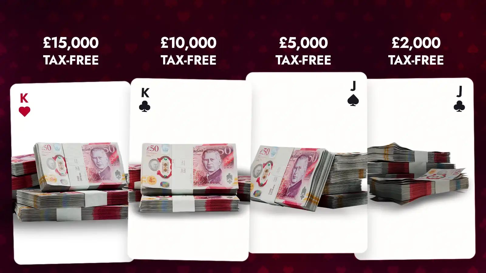 Royal Flush Instant Wins – £1M Worth of Cars, Tech, Watches, Holidays And More!