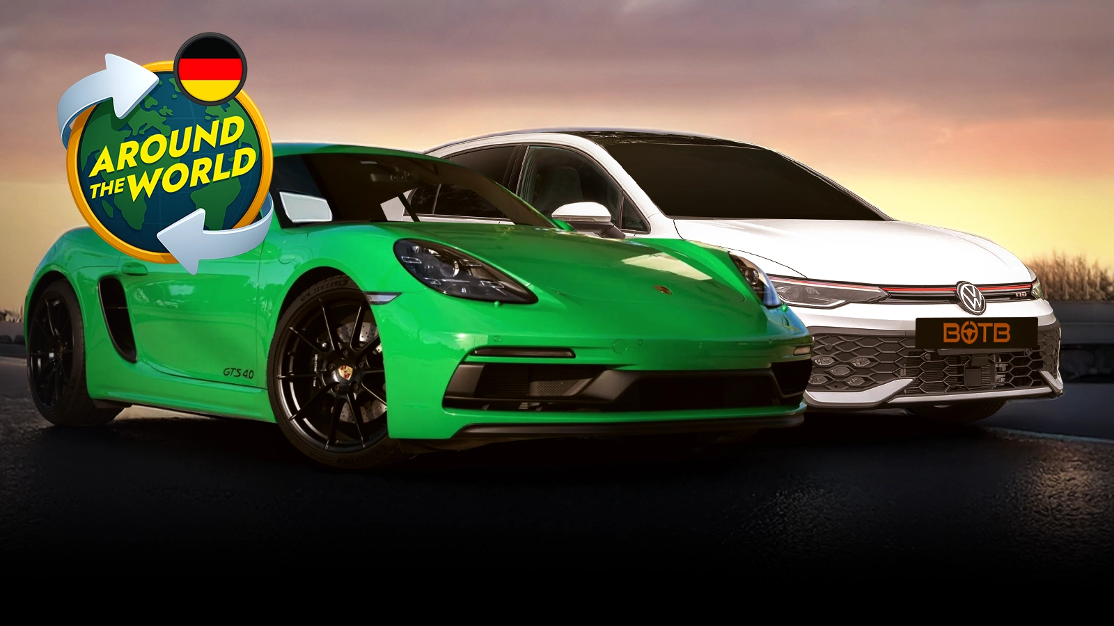 Porsche 718 Cayman & VW Golf GTI: Double-Up!