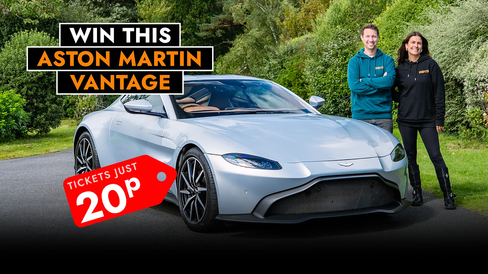   Drive Away in a 503BHP Aston Martin Vantage V8 Worth £72,000!