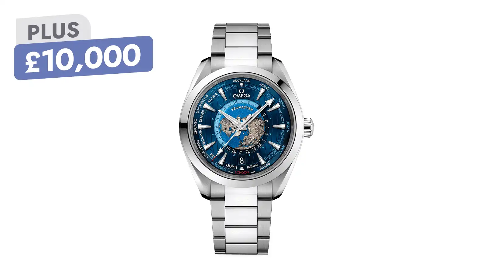 Omega Aqua Terra World Timer