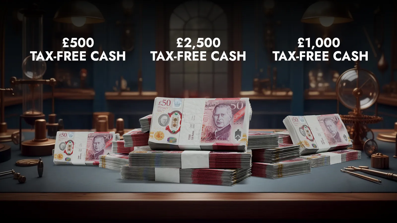   Yours to Win – 13 Luxury Watches + 400k Worth of Cash and Credit!