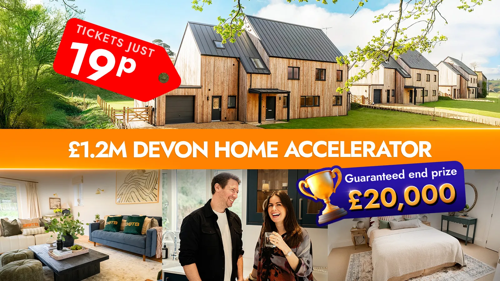   Win £20k Cash & Boost Your Chances of a Dream Home in Devon