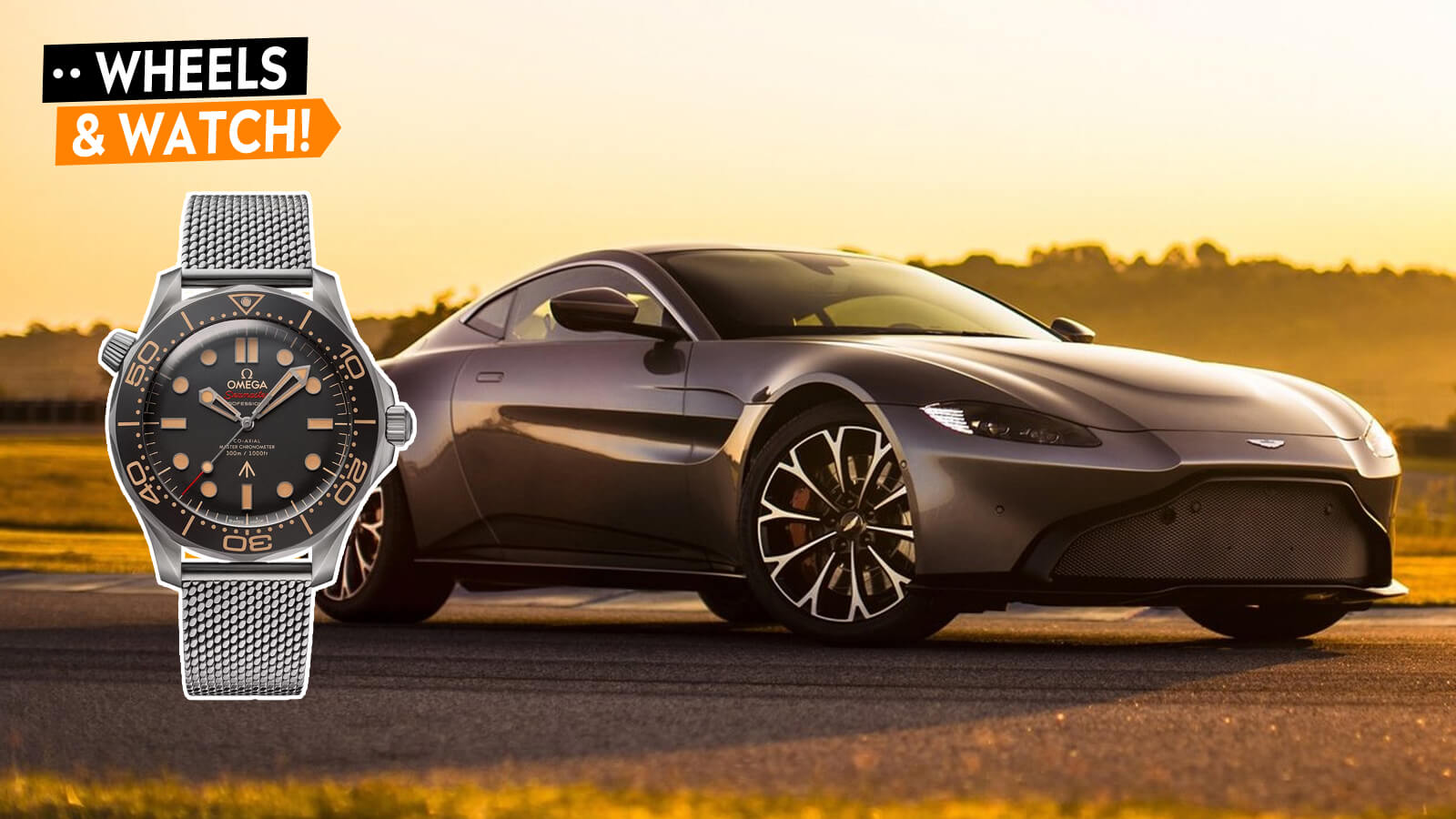 Vantage Watch This Firstimg Aston Martin Vantage + Omega Seamaster James Bond Edition