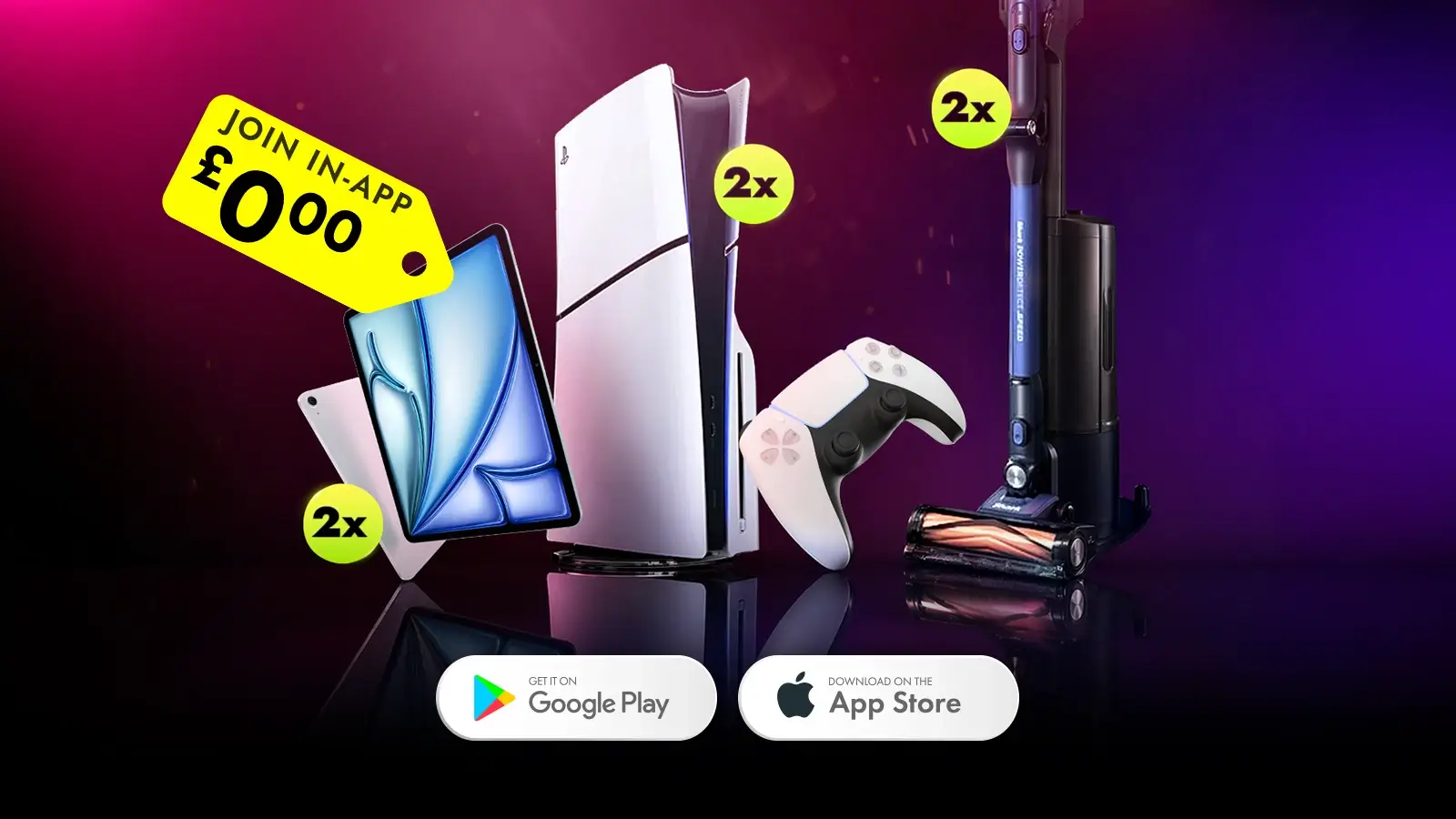   Win Free Apple iPad Airs, Sony Playstation 5s & Shark PowerDetect Cordless Vacuums!