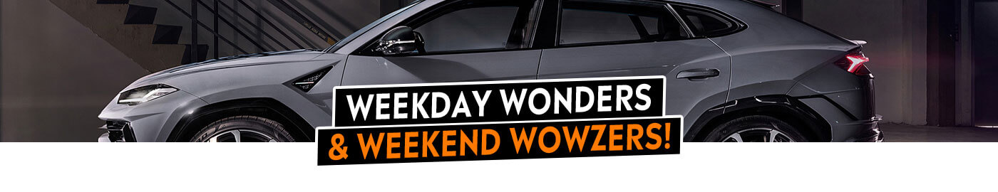 Weekday Wonders and Weekend Wowzers