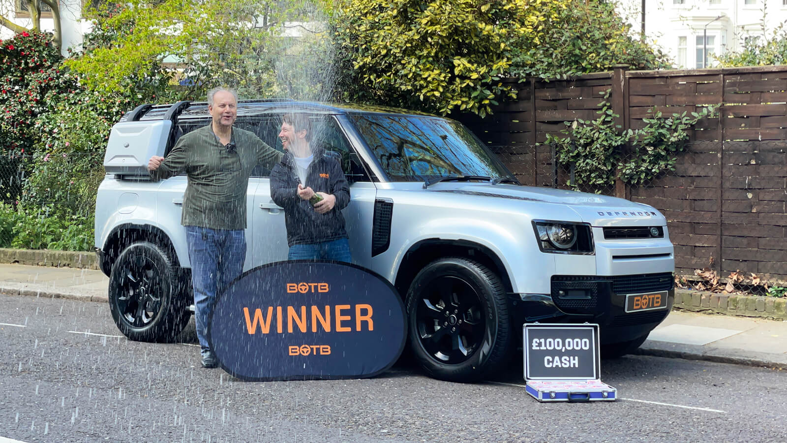 Win a Land Rover Projex Defender 110 P400e