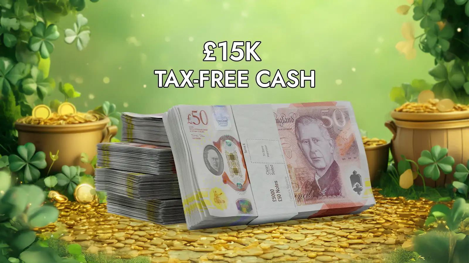 £400k Instant Wins – Paddy's Day Pocket Fillers – Prize Every Time!